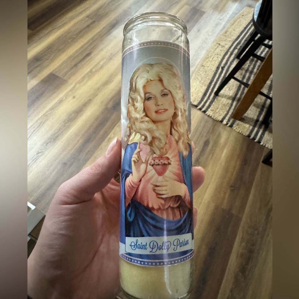 Dolly Parton Blessing Candle